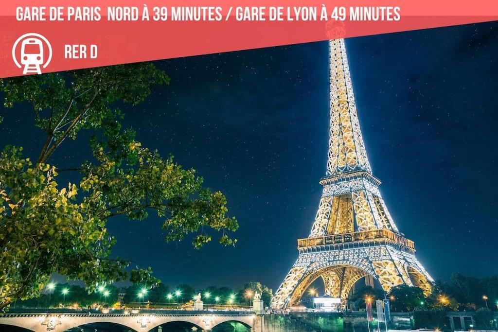 Maison Exception Proche Cdg Paris Asterix Chantilly Climatisation Parking Orry-La-Ville Bagian luar foto