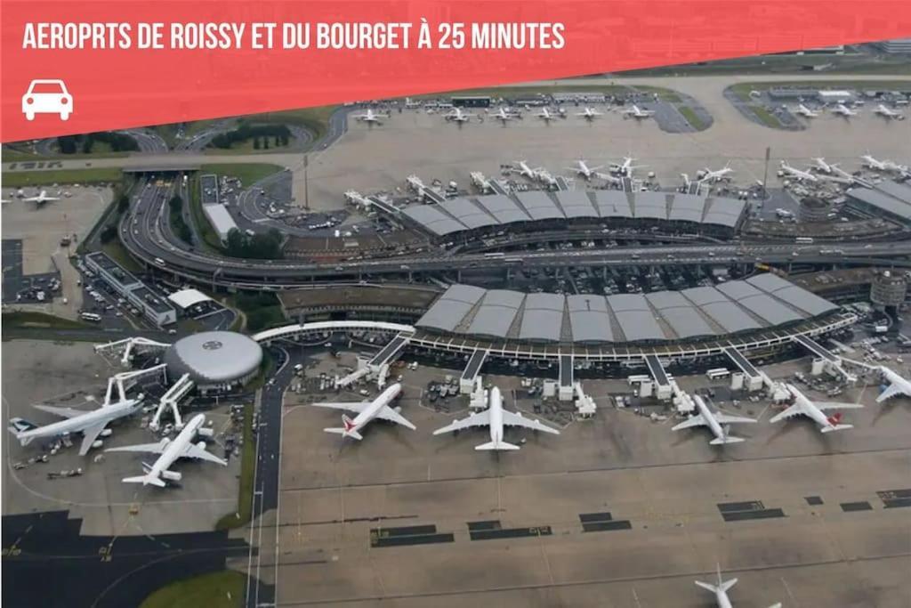 Maison Exception Proche Cdg Paris Asterix Chantilly Climatisation Parking Orry-La-Ville Bagian luar foto